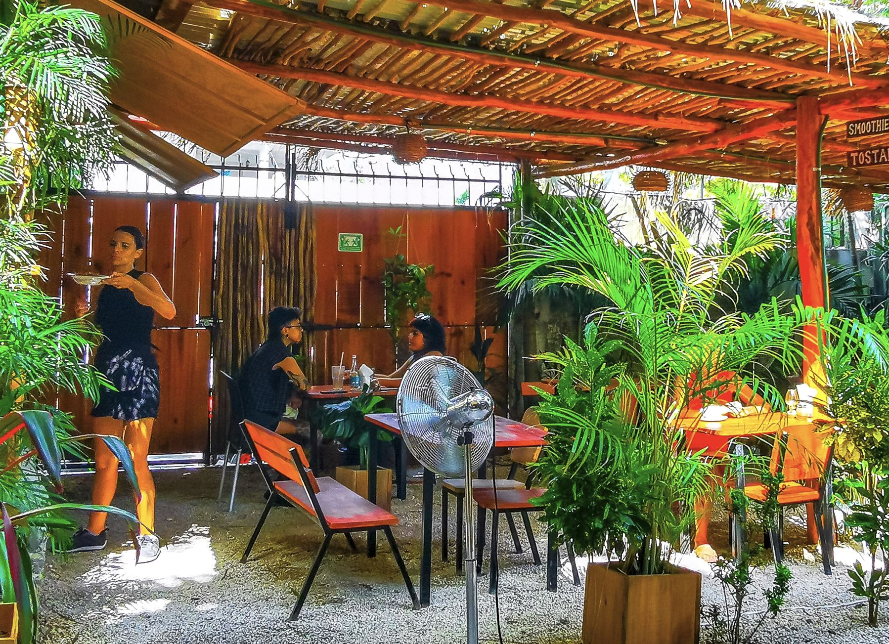Restaurante al aire libre