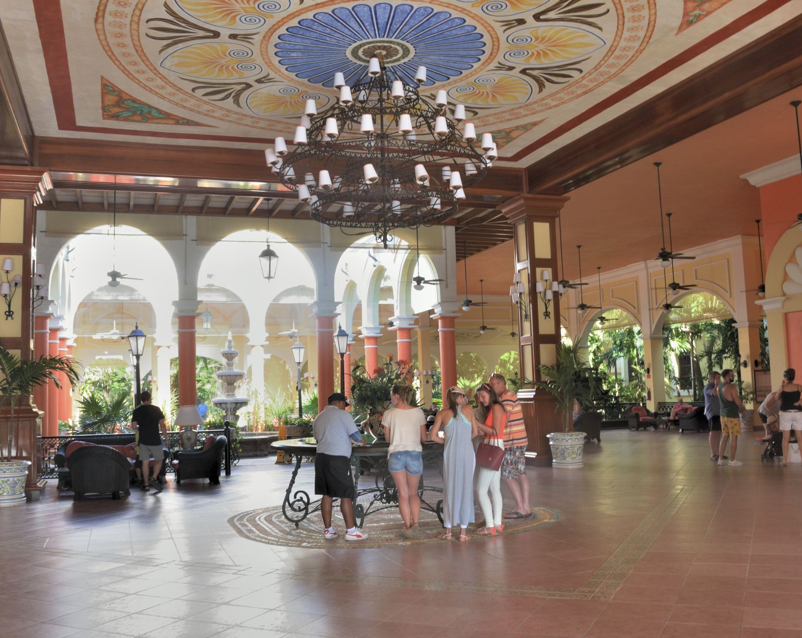 Lobby en Cancún