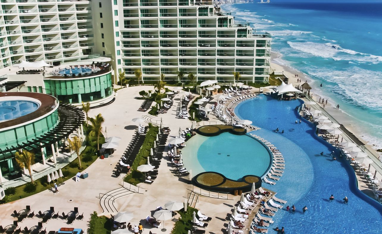 Hotel de lujo en vivo aqua