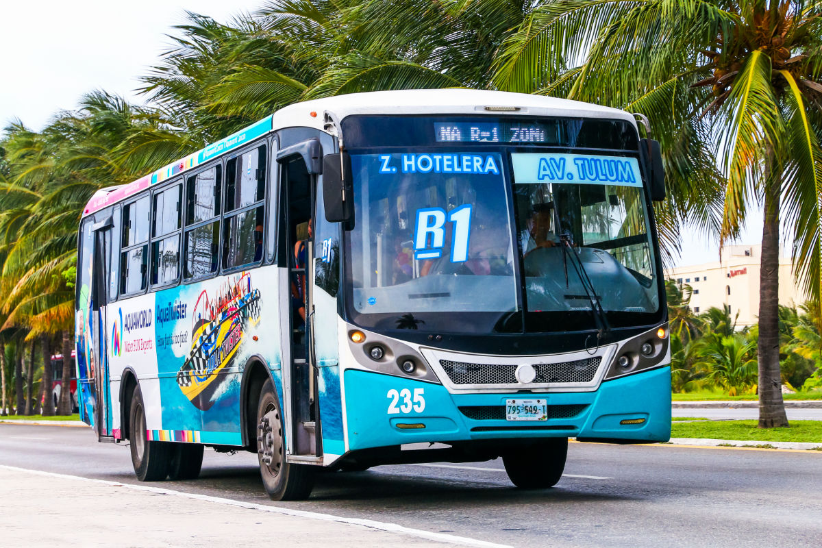 Autobús de Cancún