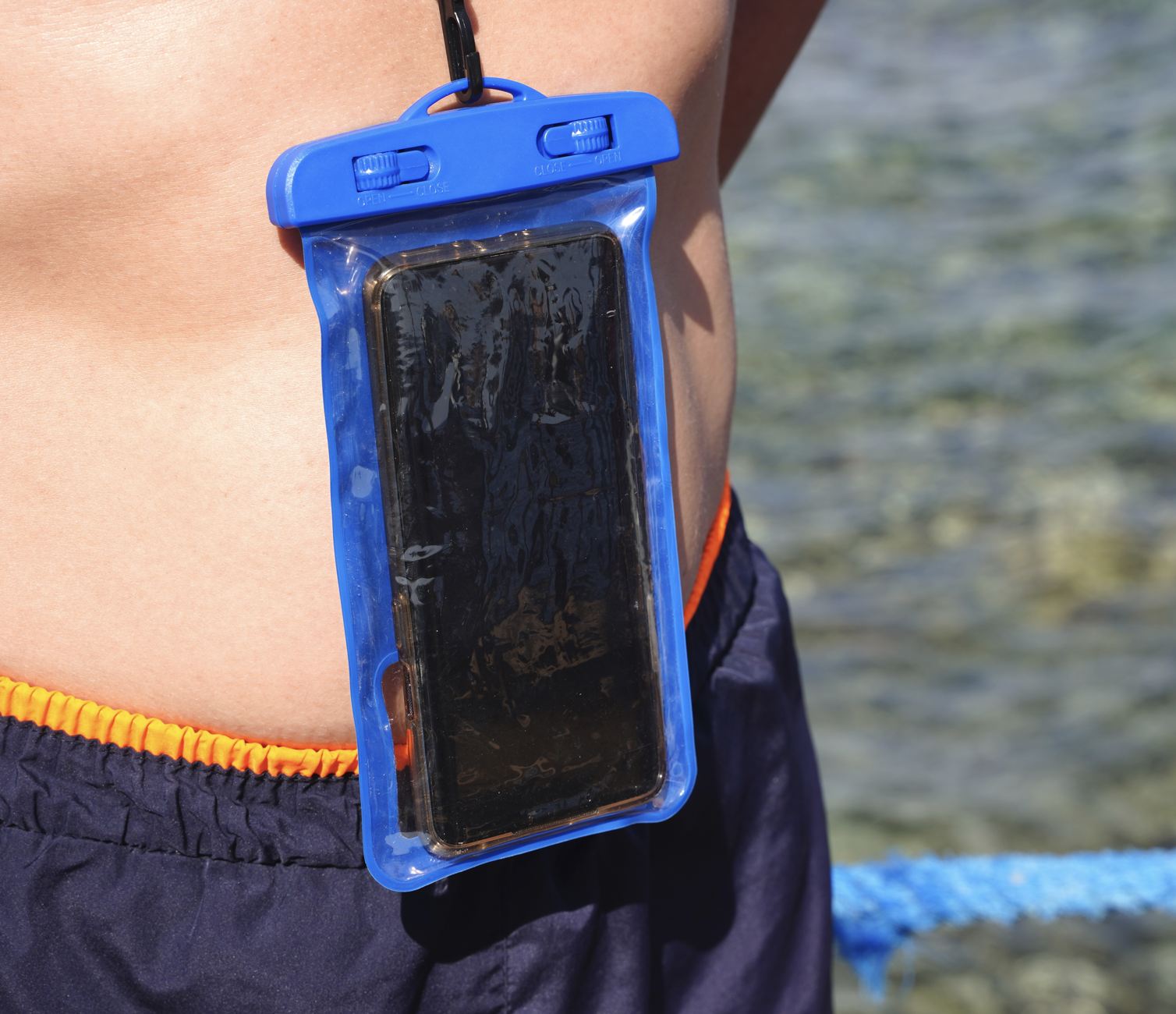 Bolsa de teléfono impermeable