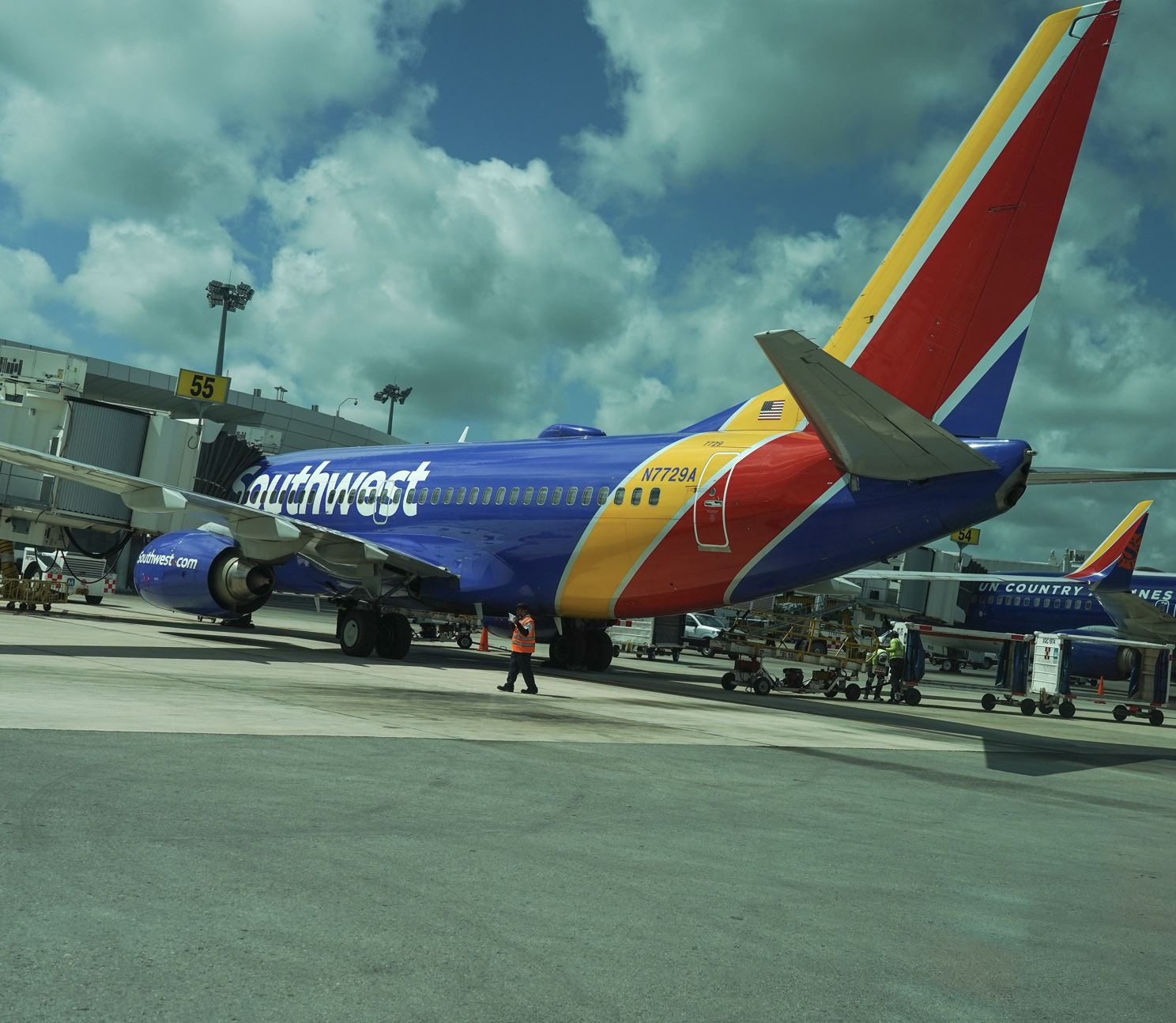 Avión de Southwest Airlines