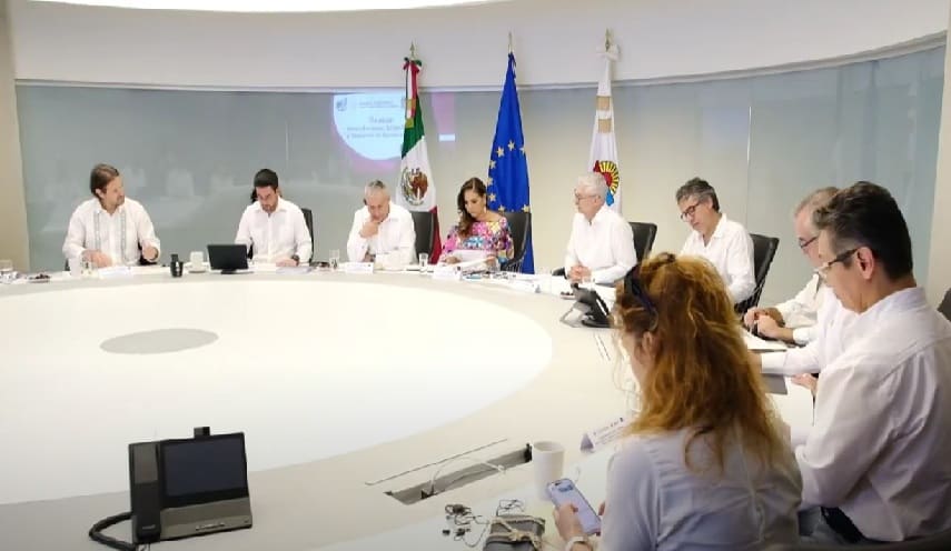 Quintana Roo se reúne con líderes europeos para convertir el sargazo en oportunidad de desarrollo
