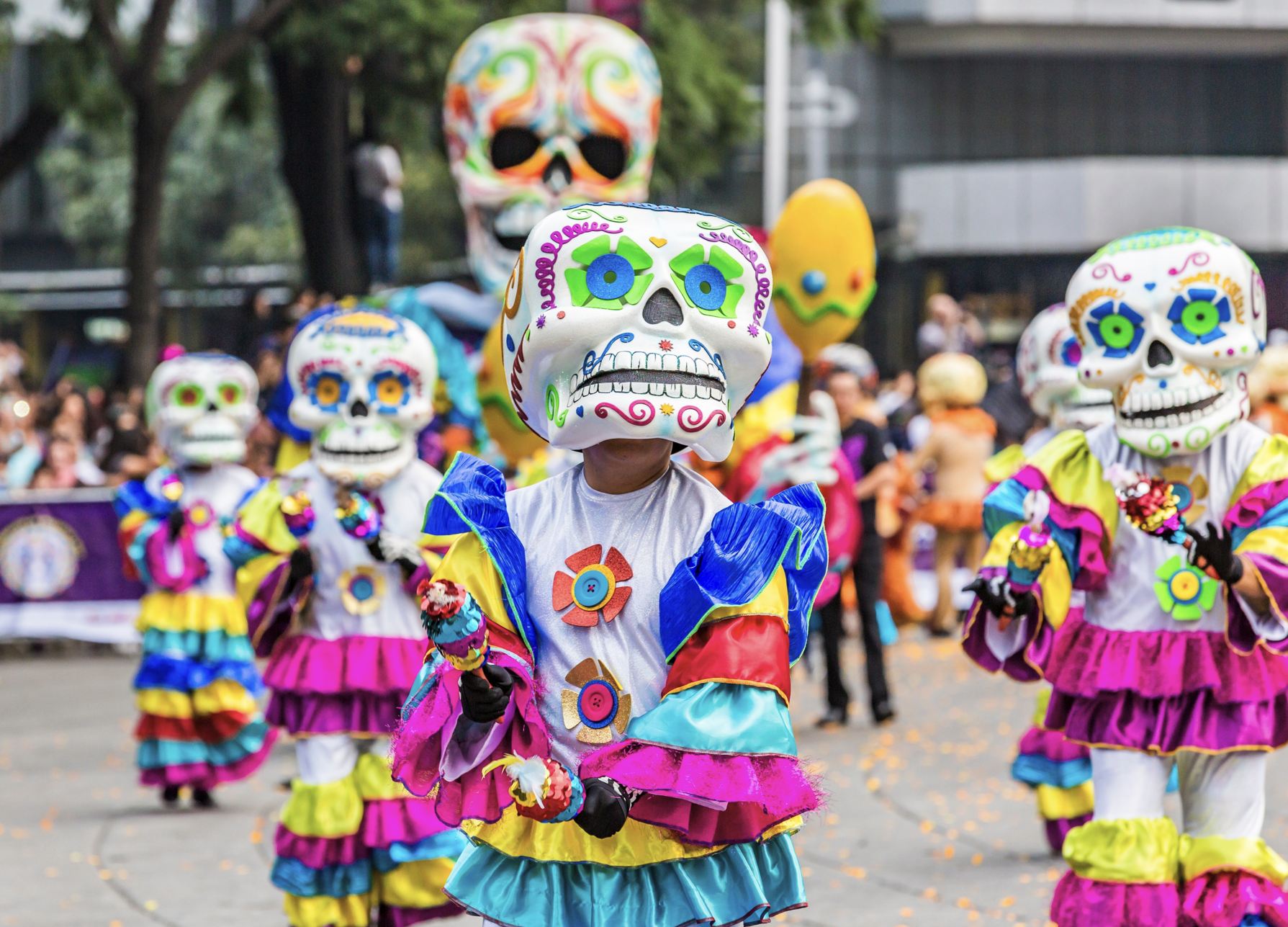 Desfile del día de muertos