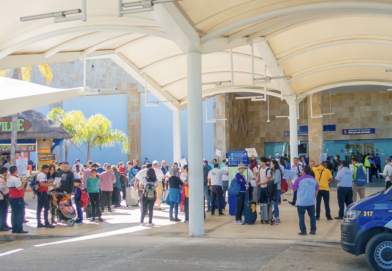 Llegadas al aeropuerto