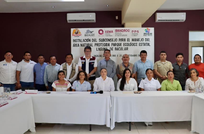 Nuevo sub-consejo para gestionar estrategias para la conservación de la laguna bacalar