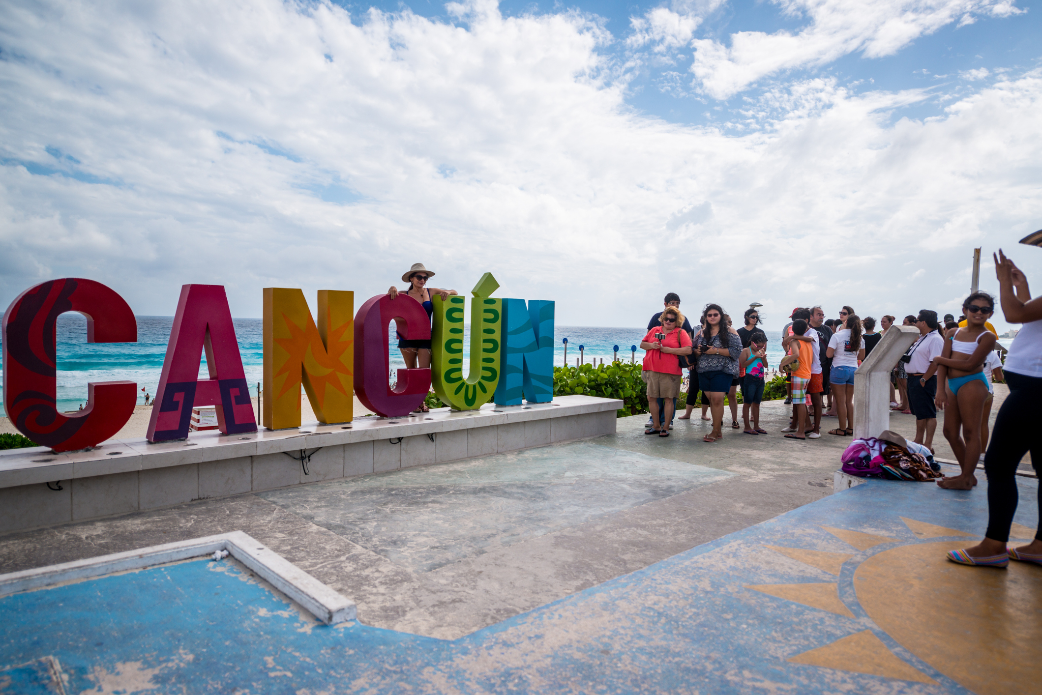 Playa Playa Delfines en Cancún, México