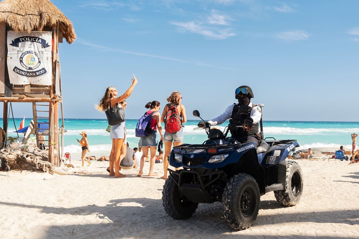 Playa de la policía