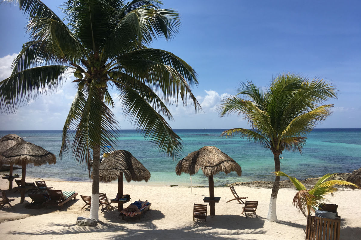 Playa Paamul Quintana Roo México