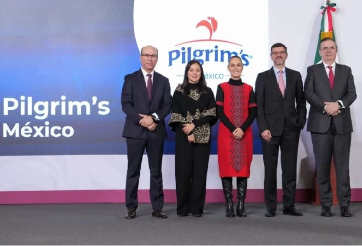 Pilgrim's, con sede en EE.UU., anuncia una inversión de 1.300 millones de dólares en México durante los próximos cinco años