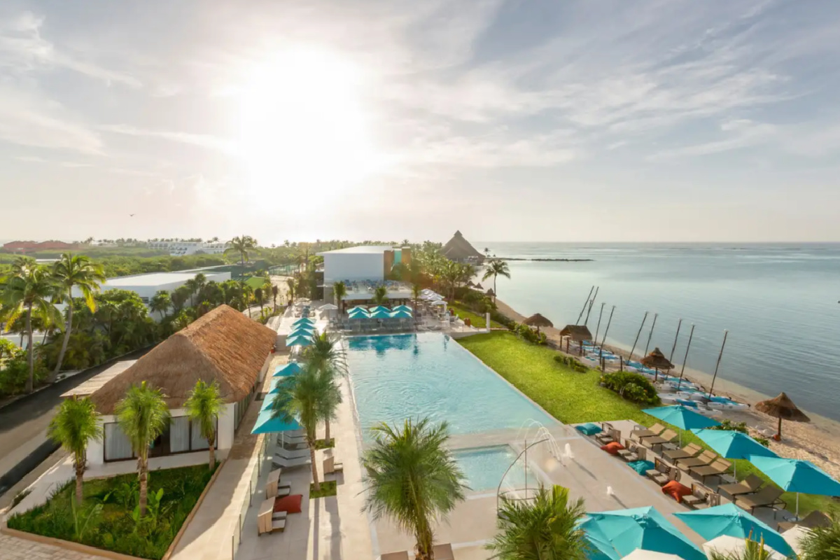 Club Med Cancún Vista Aérea