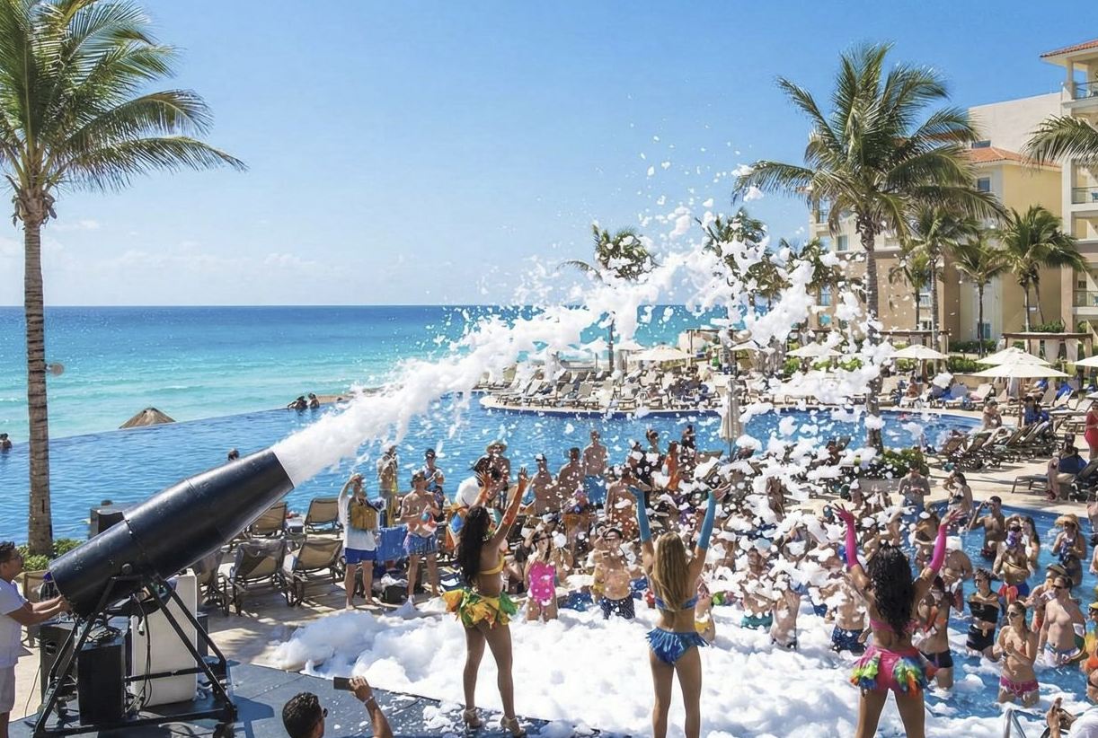 Los 3 mejores resorts de fiesta todo incluido en Cancún para las vacaciones de primavera de 2026