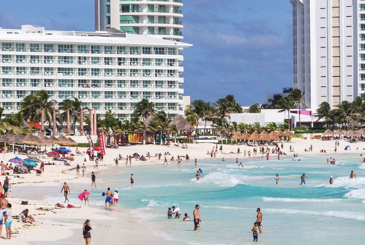 Cancún llena más de 38,000 habitaciones de hotel por día con una ocupación que ronda el 80%