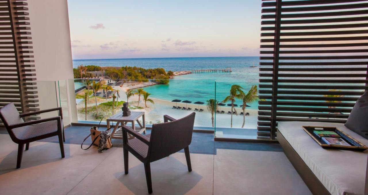 Habitación con vista al mar en Nizuc resort and spa