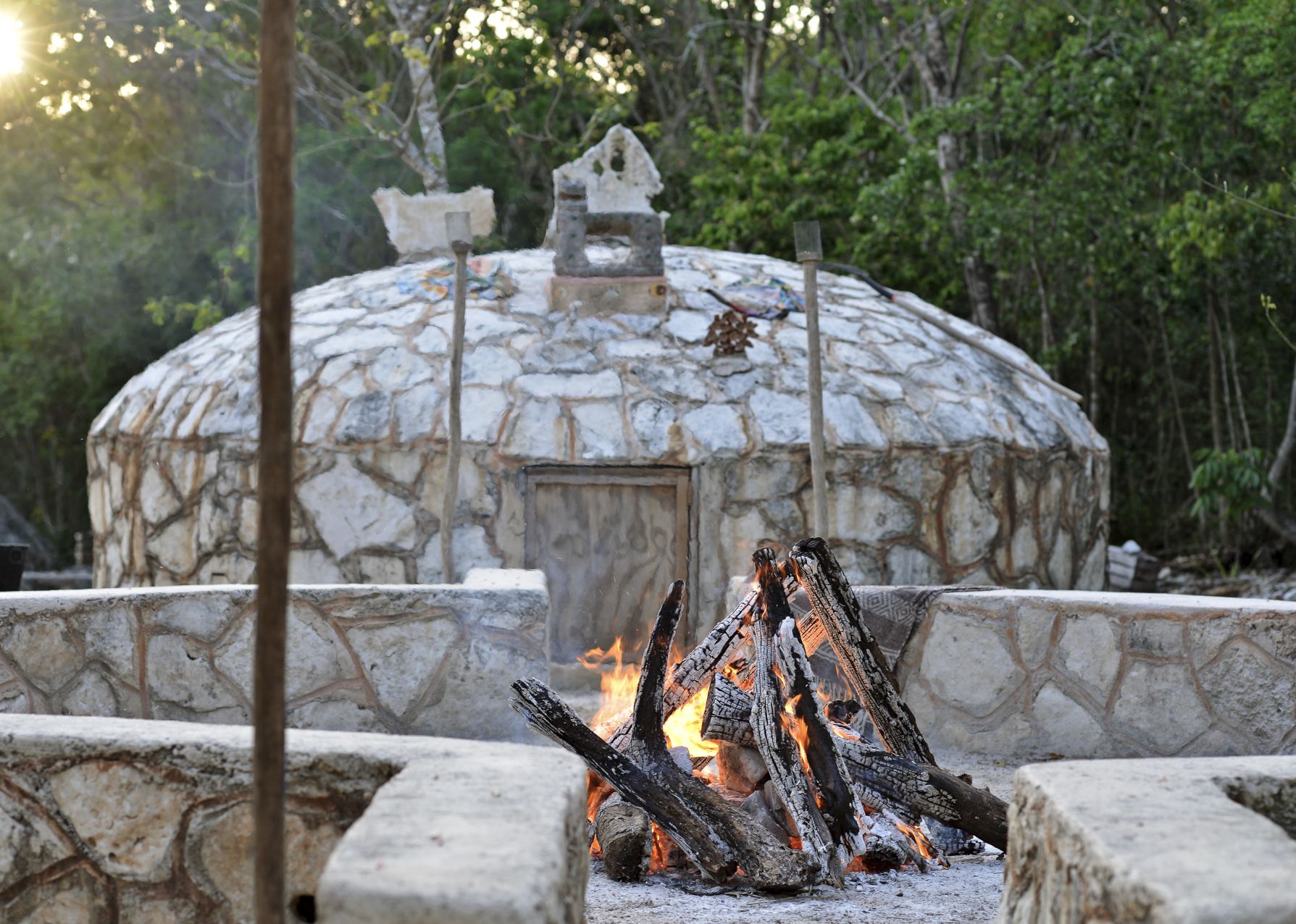 Temazcal, ritual prehispánico en México
