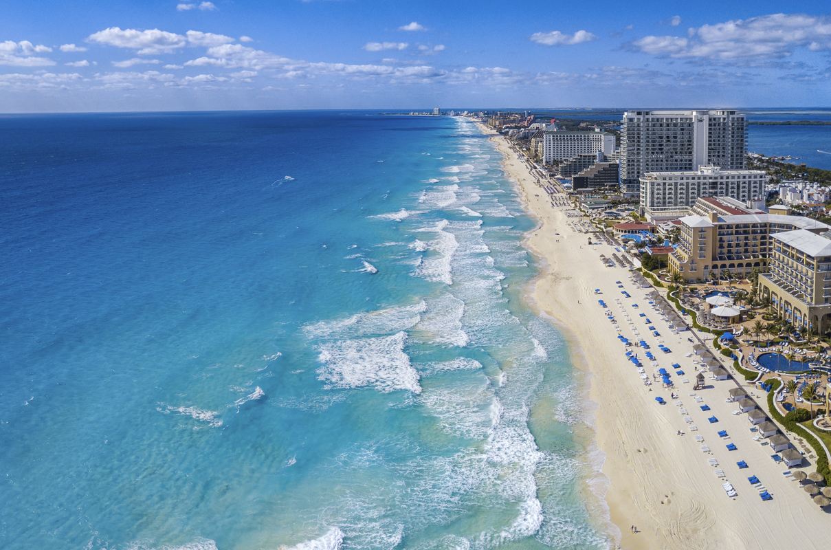Te sorprenderá lo lleno que se siente Cancún este invierno