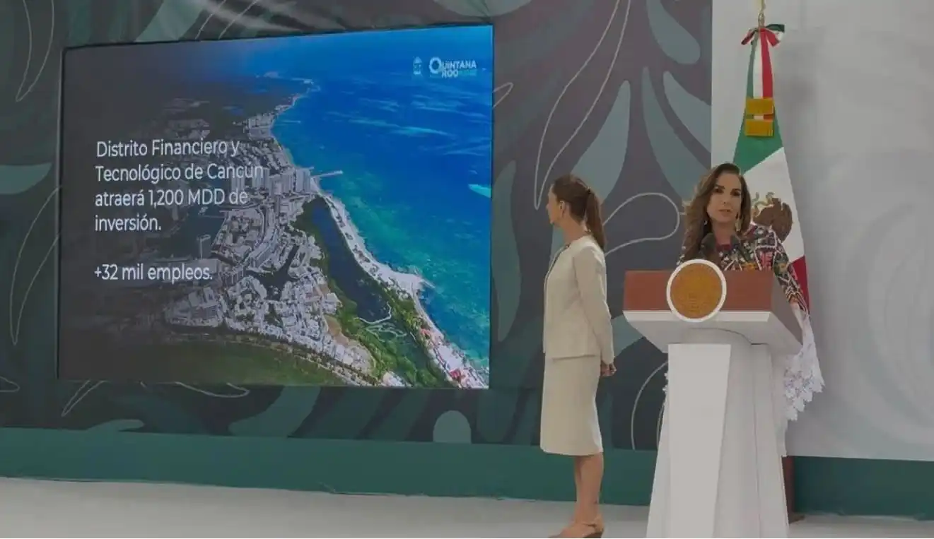 Gobernador anuncia primer Distrito Financiero y Tecnológico para la ciudad de Cancún
