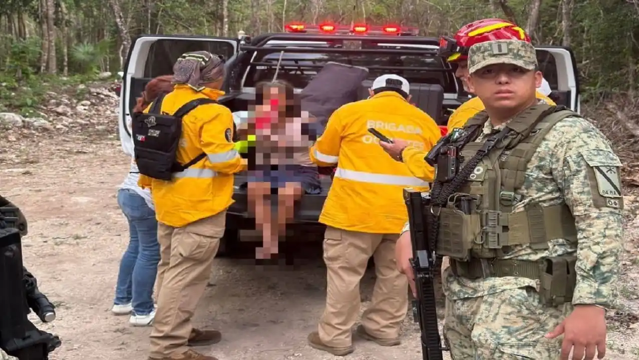 Fue encontrada a la mañana siguiente por un equipo de búsqueda y rescate el 26 de mayo de 2026.