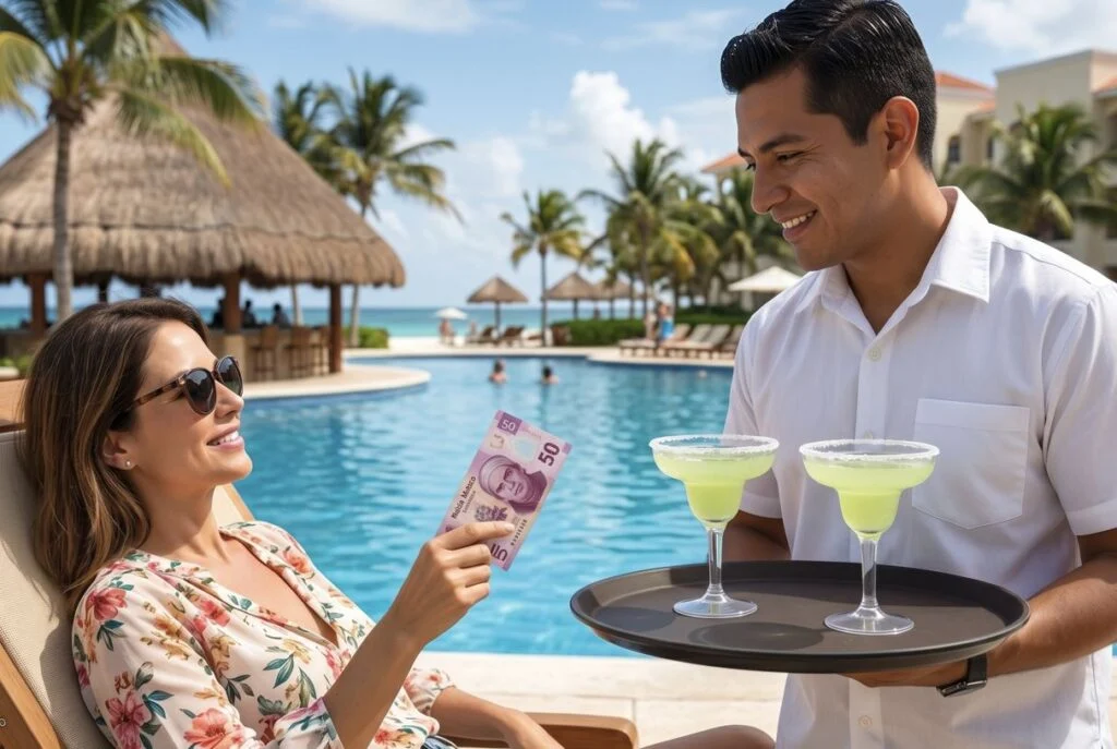 ¿Debería dar propina en pesos durante mis vacaciones en Cancún? Esto es lo que dice el personal de los resorts