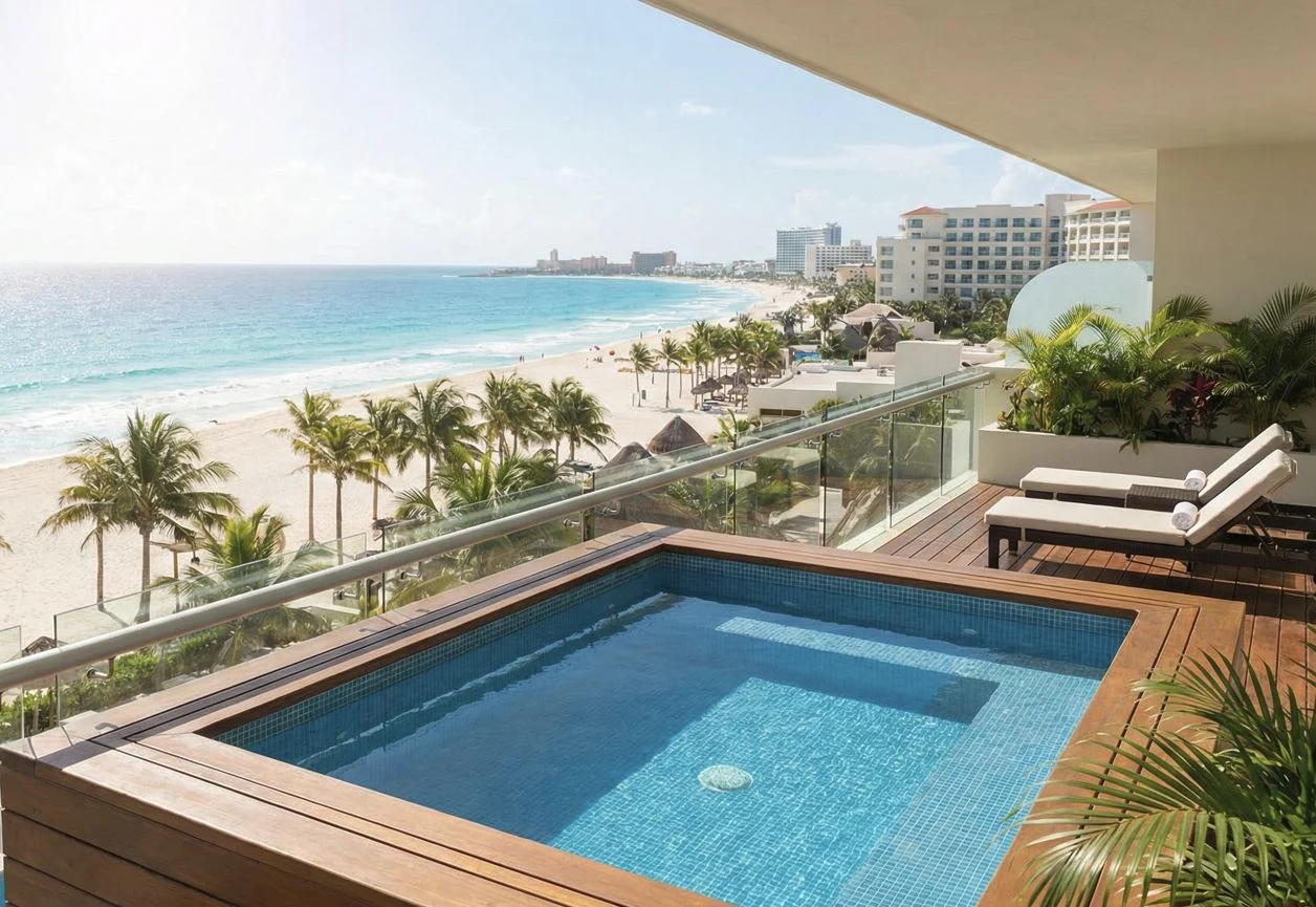 Estos son los 3 mejores resorts de Cancún con piscinas privadas privadas 1