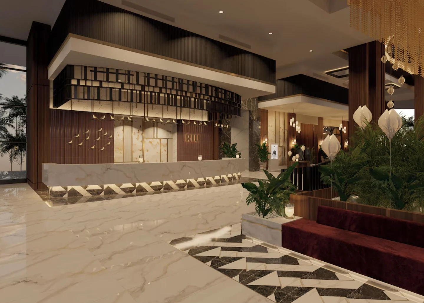 lobby de RIU
