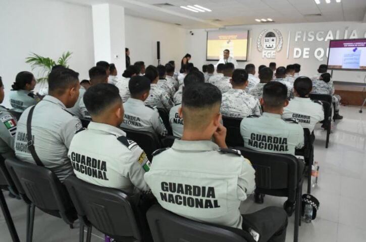 Más de 100 Guardia Nacional de Quintana Roo se entrenaron como socorristas