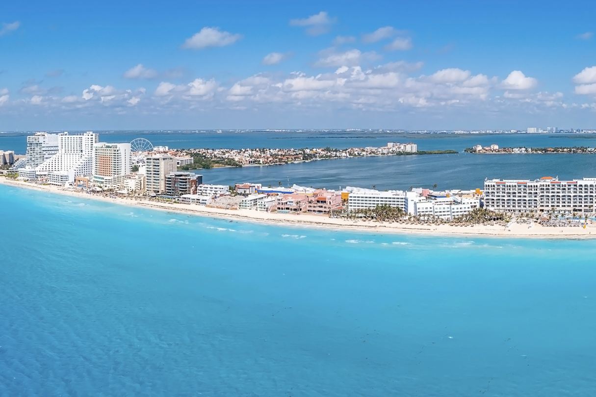 Cancún ve a los viajeros internacionales robustos a principios de 2025 a pesar de la nueva competencia
