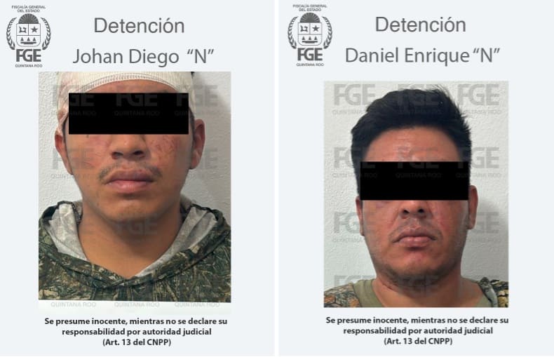 Dos de los cinco involucrados en el robo de la joyería de Puerto Morelos capturado por la policía