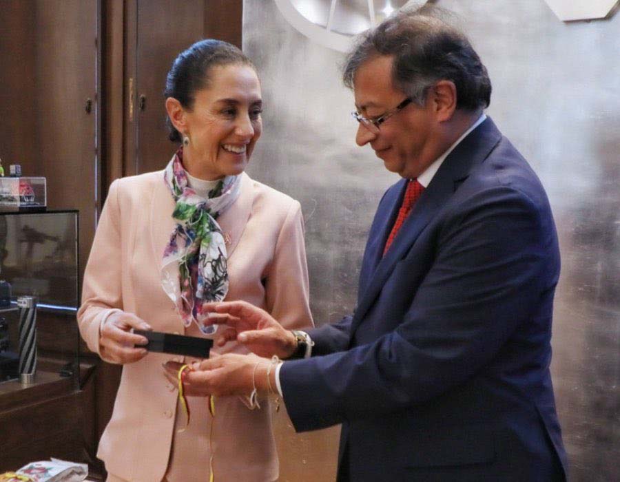 Gustavo Petro Claudia Sheinbaum